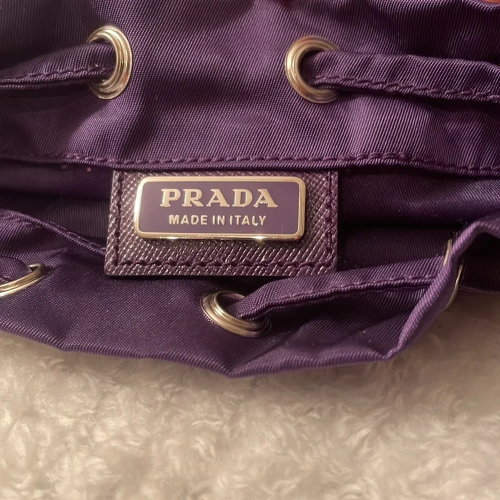PRADA Necessaire Fresia drawstring bag/pouch - Picture 2 of 13